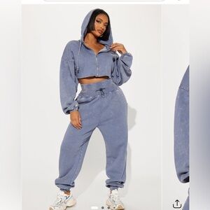 Tamara washed jogger set